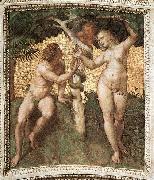 RAFFAELLO Sanzio, Adam and Eve